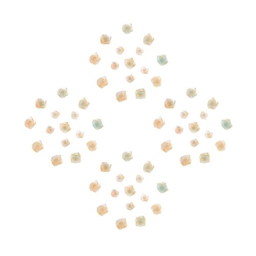 400pz gioielli unghie - 400pz, fiori