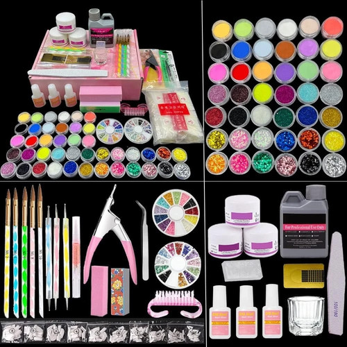Kit unghie acrilico set - unghie, acrilico,