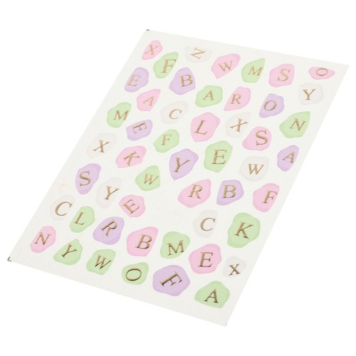 Foglio lettera nail - 1,