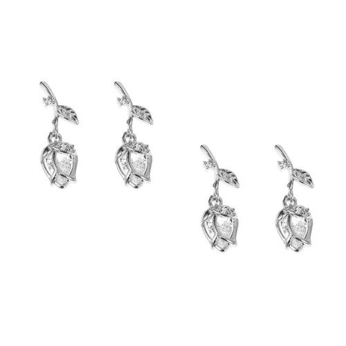 4pz charms unghie - charms, argento