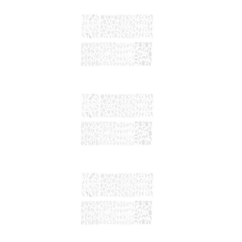 Adesivi nail stamper bianco - adesivi,