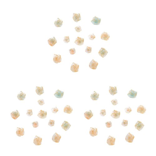 Charm unghie fiori resina - fiori,