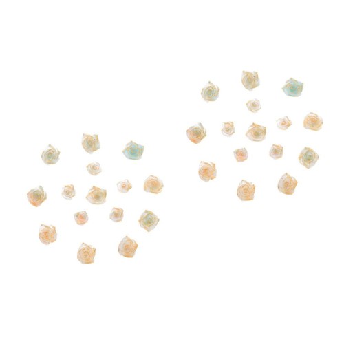 200pz charm unghie floreali - charm,