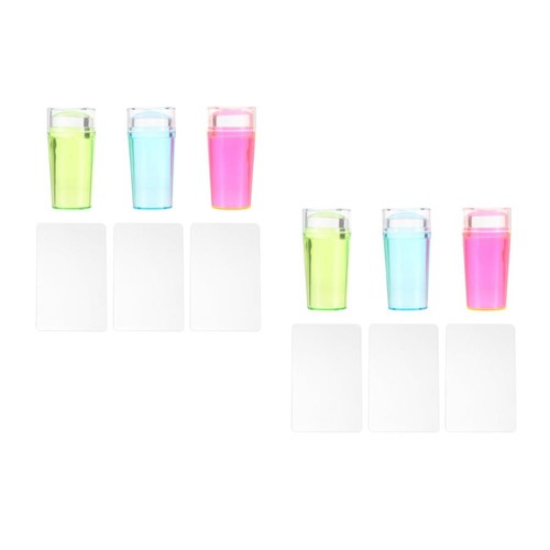 Kit timbro unghie silicone - kit,