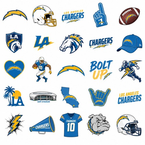 Los angeles chargerswaterslide - los,