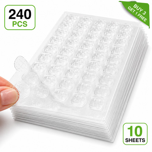 240pcs biadesivo unghie - biadesivo,